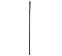 Qukaim Woodwind Instruments - Barra de limpieza para flauta, varilla de limpieza de flauta de plástico ABS negro, varilla de limpieza de instrumentos de viento de madera para flauta, ligera, fácil de