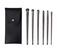 Qukoielly Brocha para sombra de ojos, herramienta suave para mezclar cejas, juego de brochas de maquillaje, para viajes, playa, gimnasio, boda, fiesta, mujeres, niñas, esposa, novia, hermana