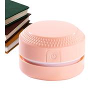 Qukoielly Mini Limpiador de Escritorio | Mini máquina limpiadora de Polvo de Mesa, sin ángulos Muertos, Dispositivo Giratorio de 360 Grados para salpicadero, Ventana, Teclado, Dormitorio, Migas de