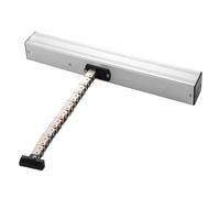 Qulamrdk Actuador Eléctrico para Ventanas Actuador Cadena con Control Remoto y Sensor Lluvia Diseño Silencioso Doble Capa para Saltos de Tragaluz y Techo(400mm/18.5in Rain sensor)