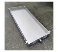 Qulamrdk Bandeja de Drenaje para Aire Acondicionado Exterior, Bandeja Condensada Kit Manguera de Drenaje Sin Fuga Bandeja Goteo Del Colector Agua Condensada(16.7x36in/42.5x91.5cm)