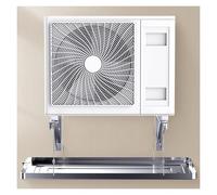 Qulamrdk Bandeja de Drenaje para Aire Acondicionado Exterior, Bandeja Vaciar Aire de Acero Inoxidable Con Pipa de Agua Bandeja de Agua Condensación Exterior(19.6x27.5in/50x70cm)