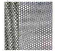 Qulamrdk Chapas de Metal Perforadas de Chapa de Acero Inoxidable 304, para Decoración del Hogar e Industria Filtro, Ventilación, Manualidades, Protección DIY(1mm Mesh,15x15cm)