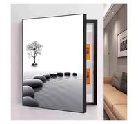 Qulamrdk Cuadro para Tapar Cuadro Electrico Cuadro Decorativo para Caja de Medidores Ocultar Contador Tapa Decorativa Cubre Cuadro Electrico Cubrecontador(B,23.6inx31.5in/60 x 80 cm)