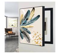 Qulamrdk Cuadro para Tapar Cuadro Electrico Ocultación de Medidor Decorativa Medidor Desmontable Creativa Cubierta Decoración Ocultar Pinturas Cubrecontador(B,23.6inx27.5in/60x70cm)
