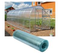 Qulamrdk Lámina Para Techos de Policarbonato, 1 mm Impermeable Placas Transparente Paneles Aislantes para Tejados Protección UV Paneles de Techo Transparente(0.6x5m/1.97x16.4ft)