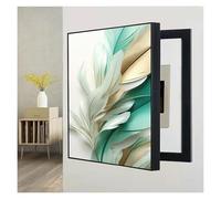 Qulamrdk Pintura Caja Contador Cubre Cuadro Electrico Tapa Contador Luz Decorativa Cubierta de La Decoración Los Contadores del Medidor Eléctrico Cubrecontador(I,13.7inx17.7in/35 x 45 cm)