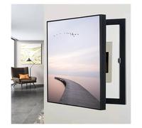 Qulamrdk Pintura Decorativa de Caja de Medidor Contador de Luz Cubre Cuadros Decorativos Tapa Cuadro Electrico Simple Contadores Decoración Decorativa(E,40x60cm)