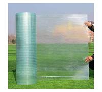 Qulamrdk Placas de Policarbonato Transparente, Resistente UV Paneles para Tejado Planchas Revestimiento de Repuesto para Invernadero Aislantes Revestimiento Techo(0.8x8m/2.62x26.24ft)
