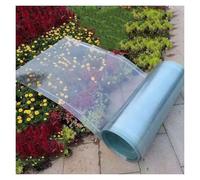 Qulamrdk Placas Policarbonato Transparente, Resistente UV Paneles Para Tejado 1 mm Impermeable Placas Transparente Planchas Revestimiento Repuesto para Invernadero(0.8x20m/2.62x65.6ft)