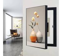 Qulamrdk Tapa Cuadro Electrico Tapa Cuadro Electrico Decorativo Pintura Decorativa Caja Medidor Simple Contadores Decoración Montaje en Pared Tapa Caja(B,15.7inx19.6in/40 x 50 cm)