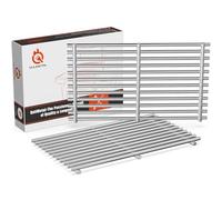 QuliMetal -7637 17.5 Sus304 - Rejillas de cocción para parrillas de gas Weber Spirit 200 y Spirit Ii 200 Series, Spirit E 210, E 220, 210, 220 con paneles de control montados en la parte delantera