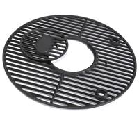 QuliMetal Parrilla redonda de 49,5 cm para parrilla de cerámica Akorn Kamado | Pit Boss K24, Louisiana Grills K24, Char-Griller 16620, parrilla redonda de varilla sólida, hierro fundido resistente