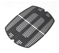 QuliMetal Parrillas de Hierro Fundido para Weber Q3200, Q300, Q3100, Q320 | Reemplazo de 7584 7646 | Juego de 2 Rejillas de Cocción Compatibles con Modelos 57060001, 586002, 426001, 56010049