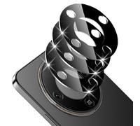 QULLOO para Honor Magic 8 Pro Protector de Lente de Cámara, Dureza 9H Cristal Templado, HD Clear Anti-Scratch Cristal Vidrio Templado de Camara para Magic8 Pro, 3 Piezas