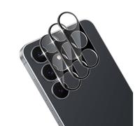 QULLOO para Samsung S25 5G Protector de Lente de Cámara, Dureza 9H Cristal Templado, HD Clear Anti-Scratch Cristal Vidrio Templado de Camara, 3 Piezas