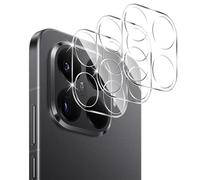 QULLOO Protector de Lente de Cámara para Xiaomi 15T / 15T Pro, Cristal Vidrio Templado de Camara, 9H Dureza, Anti-Rasguños, Ultra Transparente, 3 Unidades