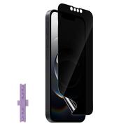 QULLOO Protector de Pantalla Privacidad Compatible con iPhone 17E/ 16E [No es de Cristal], Dureza Anti-Spy Pantalla de hidrogel, Anti Espía Privacy Película, Fácil instalación