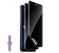 QULLOO Protector de Pantalla Privacidad Compatible con Xiaomi 15T/ 15T Pro [No es de Cristal], Dureza Anti-Spy Pantalla de hidrogel, Anti Espía Privacy Película, Fácil instalación