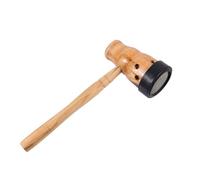 QUMIIRITY 1 Caja de Moxibustión de Madera Natural Diseño Ergonómico, Agujeros de Disipación de Calor y Red Aislante Térmica para Masaje de Puntos de Acupuntura en Casa y Clínica