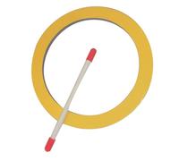 QUMIIRITY 1 Juego Tambor de Percusión Infantil Redondo para Instrumento Musical Orff de Mano con Baquetas para Desarrollo de Habilidades Musicales Jardín de Infantes