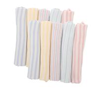 QUMIIRITY 10 Piezas Banda Abdominal de Algodón para Bebés de Transpirable y Elástica Protección para de Recién Nacidos Azul Rosa Verde