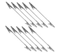 QUMIIRITY 10 Pinzas De para Notas: Pinzas Pequeñas De Doble Cara De 12,7 Cm para Notas E Imágenes. Pinzas Metálicas para Manualidades, Proyectos Escolares, Decoración De Bodas Y