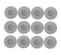 QUMIIRITY 12piezas Alfombrillas para Lavadora Antivibración Estabilizadoras De Pies Antideslizantes para Base De Lavadora y Secadora Uso Cocina