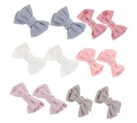 QUMIIRITY 12piezas Diademas Para Bebés Moños Diy Pack De Accesorios Para Cabello De Niña Incluye Colores y Cómodos Para Recién Nacidos y Niñas Pequeñas