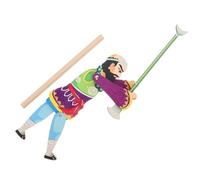 QUMIIRITY 1juego Marionetas De Sombras Chinas Hecho Mano Herramientas Tradicionales para y Presentaciones Artísticas Personajes De Viaje Al Oeste Juguetes Creativos para Familias