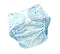 QUMIIRITY 1pieza Cubierta De Pañal De Malla De Seda Fría Para Bebés Reutilizable y Transpirable Para Mantener La Piel Seca y Cómoda