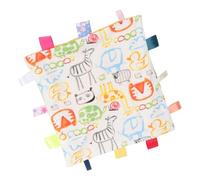 QUMIIRITY 1pieza Toalla De Consuelo Para Bebés Colorida Pañuelo Suave y Atractivo Para Recién Nacidos Para Estimulación Sensorial y Entretenimiento Infantil