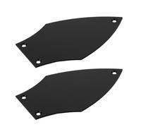 QUMIIRITY 2 Piezas Accesorios Cubiertas para Tensor de Guitarra de Metal Repuesto de Núcleo de Hierro para Placa de Tensor de Guitarra Cubierta de Mástil Escenario de Concierto