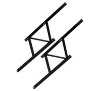 QUMIIRITY 2 piezas Soporte Elevable para Mesa de Café de de y Pliegue Mecanismo Duradero y Antioxidante para Muebles para Salón y de