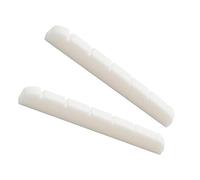 QUMIIRITY 2piezas Cejuela De Piano De Hueso De Buey Cejuela Para Guitarra Eléctrica Color Material Hueso De Buey Para Practicar y Tocar Música