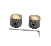 QUMIIRITY 2piezas Perillas De Control De Volumen y Tono Para Guitarras Eléctricas Accesorios Para Pedales De Efectos Instalación Sencilla Duraderas y Resistentes Al Envejecimiento