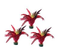 QUMIIRITY 3 Piezas Volante Shuttlecocks para Suave Ceremonias Juguete Exterior Suministros Deportivos Al Aire Suministro Deportivo Pluma De Pollo