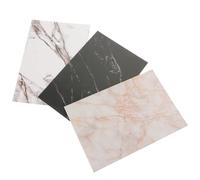 QUMIIRITY 3 Tableros de Fondo para Fotografía de Producto Diseño Marmolado, Tamaño Pequeño, Reutilizables y Ligeros, Ideales para Alimentos, Joyas y Cosméticos, Fondo Fotográfico Decorativo