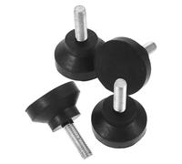 QUMIIRITY 4piezas Almohadillas Pies Ajustables De Alta Resistencia Patas Niveladoras De Mesa Amortiguadores Roscados para Soportes Electrónicos y Máquinas