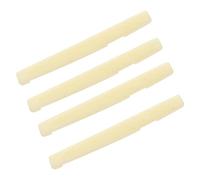 QUMIIRITY 4piezas Sillines De Guitarra Folk Hueso De Búfalo Repuestos Para Puentes De Guitarra Accesorios Para Acústicas Duraderos y Prácticos