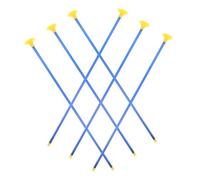QUMIIRITY 6 Piezas Flechas de Ventosa de Plástico para con Interior y Exterior Flechas de Repuesto y Coloridas para Actividades Divertidas y Desarrollo de Habilidades