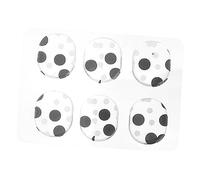 QUMIIRITY 6piezas Almohadillas De Silicona Auto-adhesivas Para Batería De Amortiguadores De Sonido Mute Mat Para Controlar El Sonido De Tambores y Platillos Reducción De Resonancia Puntos