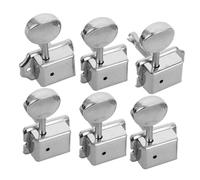 QUMIIRITY 6piezas Claves De Afinación Vintage Para Guitarra Acústica Afinadores De Cuerda De Bloqueo Diseño Retro Estabilidad y Precisión Afinación