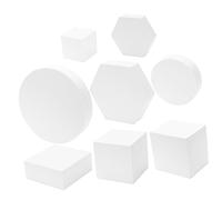 QUMIIRITY 8piezas Accesorios Fotográficos Geométricos para Joyas y Cosméticos Propiedades De Fotografía Formas Únicas y Materiales Ligeros para Estudio y Sesiones De Fotos