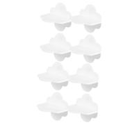 QUMIIRITY 8piezas Anclajes Adhesivos Antivuelco Para Muebles Fijación De y Armarios Protección Infantil Para Caídas Compatible Superficies