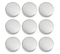 QUMIIRITY 9 Tapones de Vino de Aluminio de 29mm, Sellado Práctico para Botellas de Vino Tinto y Cerveza, Color Plateado, Pack de 9 Unidades, Accesorios para Conservación en Hogar y Cocina