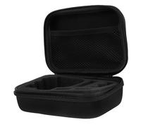 QUMIIRITY Bolsa para Cámara Pequeña y Estuche Rígido para Cámara Deportiva para Hombres, Diseño Funcional, Protección Duradera, Uso Exterior y Mochila, Color Negro