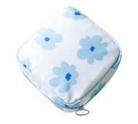 QUMIIRITY Bolsa para Compresas con Cremallera Neceser Femenino Portátil para Higiene Personal Organizador Pequeño Multiuso para Mujeres y Niñas Color Aleatorio Color Color Aleatorio