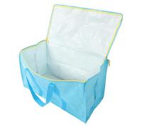 QUMIIRITY Bolsa para Heno de Gran Tamaño Asas Reforzadas, Tejido PE Resistente para Caballos y Ganado, Almacenamiento Práctico para Transporte y Uso en Granjas y Jardines