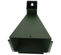 QUMIIRITY Caja de Objetivo para Tiro Resorte, Estructura de Acero Resistente, Diseño Compacto y Portátil, Color Verde, Adecuado para Entrenamiento Interior y Exterior, Estación de Práctica